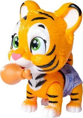 Simba 105953575 - Pamper Petz Tiger, mit Trink- und Nässfunktion, Spielzeugtiger