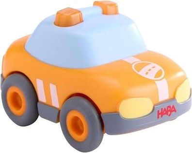 HABA Safety Car – Spielzeug-Rennwagen mit Schwungmotor – Batterieloses Auto