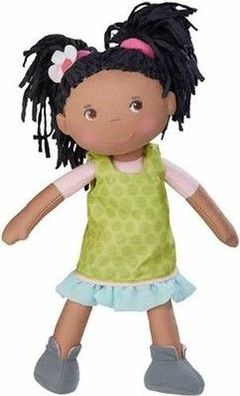 HABA 304576 - Puppe Cari, 30 cm, Weich- und Stoffpuppe für Kinder ab 18 Monaten