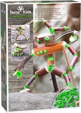 HABA 305343 - Terra Kids Connectors - Konstruktions-Set Figuren, Bastelset
