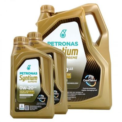 Petronas Syntium Supreme 0W-20 LLE 5 + 2 Liter