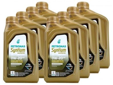 Petronas Syntium Supreme 0W-20 LLE 8x1 Liter