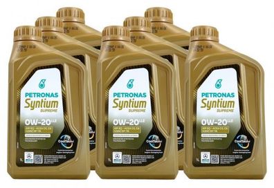 Petronas Syntium Supreme 0W-20 LLE 7x1 Liter