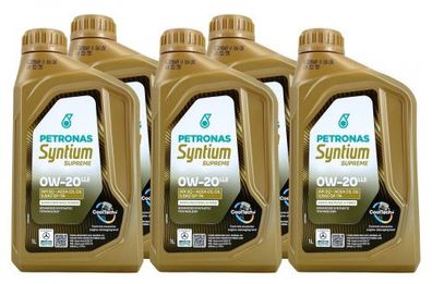 Petronas Syntium Supreme 0W-20 LLE 5x1 Liter