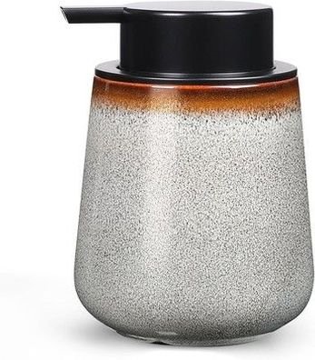 Autumnlife Seifenspender Keramik Spülmittelspender, 350ml Moderne Seifenspender