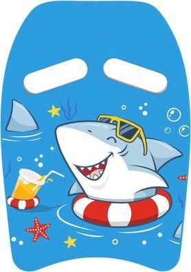 MoKo Kinder Schwimmbrett, Schwimmen Kickboard Training mit Griffen (Blauer Hai)
