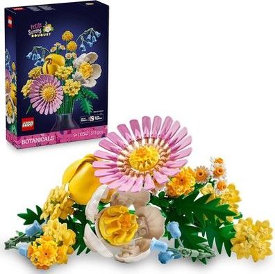 LEGO Botanicals Kleiner Sommerstrauß - Spielset mit künstlichen Blumen (10347)
