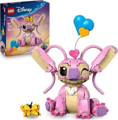 LEGO | Disney Angel - Lilo & Stitch Spielzeug - Spielset zum Bauen, Deko (43257)
