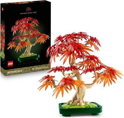 LEGO Botanicals Japanischer Roter Ahorn Bonsai-Baum, Künstliche Pflanzen (10348)