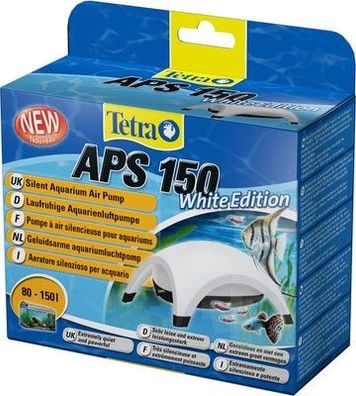 Tetra APS 150 Aquarium Luftpumpe - leise Membran-Pumpe für Aquarien von 80-150L