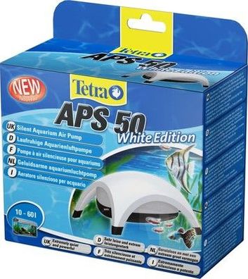 Tetra APS 50 Aquarium Luftpumpe - leise Membran-Pumpe für Aquarien von 10-60 L