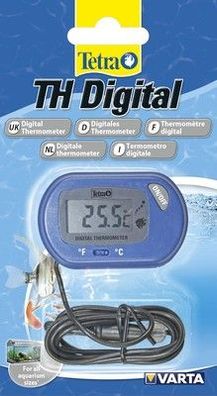 Tetra TH Digital Aquarium Thermometer für alle Aquariengrößen, Wassertemperatur