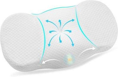 Ainiv Memory Foam Kissen Ergonomisches Nackenkissen, Anti-Schnarch, Kopfkissen