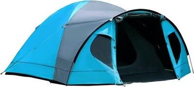 PORTAL Zelt 3-4 Personen Camping wasserdicht 4000mm Kuppel-Zelt mit Vorzelt