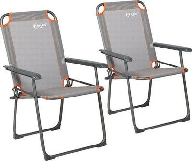 Portal 2x Camping-Stuhl faltbar Klappstuhl Camping bis 150kg belastbar leicht