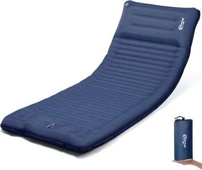 PORTAL Camping Isomatte Selbstaufblasend 10cm Luftmatratze Utraleicht 200x74cm