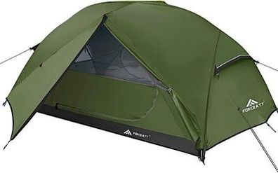 Forceatt Zelt 2-3 Person Camping Zelt 2 Türen Wasserdicht & Winddicht 3-4 Saison