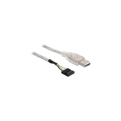 DELOCK USB Kabel Pinheader 5Pin -> A Bu/St 0.70m