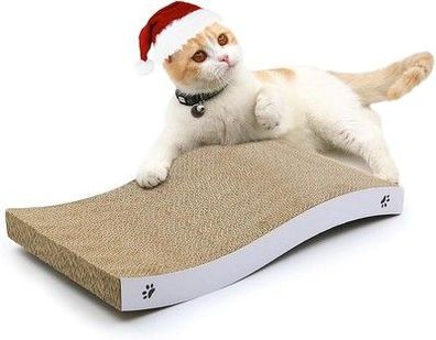 Conlun - Katzen Kratzbrett - Katzen Kratzpappe mit Premium-Kratztextur, Mittel