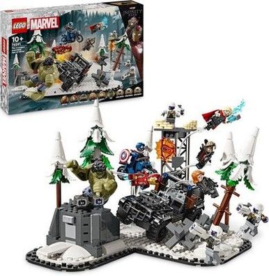 LEGO Marvel Avengers Assemble: Age of Ultron, BAU- und Spielset, 8 Figuren 76291