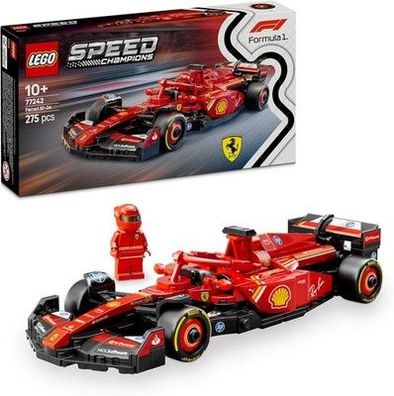 LEGO Speed Champions Ferrari SF-24 F1 Rennauto - Spielzeug mit Formel 1 Figur
