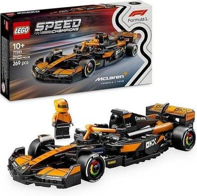 LEGO Speed Champions McLaren F1 Team MCL38 Rennauto - Spielzeug Geschenk 77251