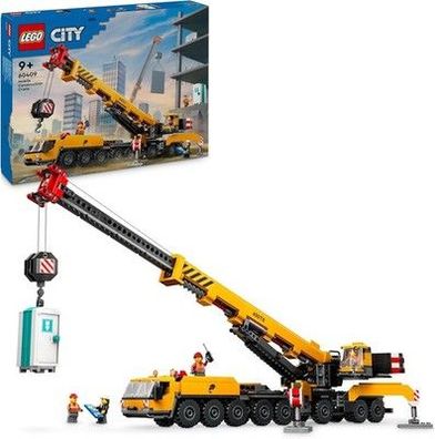 LEGO City Mobiler Baukran, Bau-Spielzeug für Jungen und Mädchen, Geschenk 60409