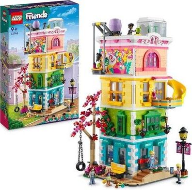 LEGO Friends Heartlake City Gemeinschaftszentrum, inkl. Zubehör– Geschenk 41748