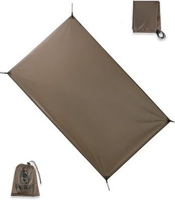 OneTigris Zeltplane Camping Bodenplane für Zelt Zeltunterlage (200 ? 120 cm)