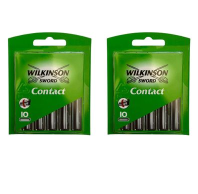 20x Wilkinson Sword Contact Rasierklingen Klingen NEU