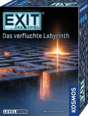 KOSMOS 682026 EXIT - Das Spiel - Das verfluchte Labyrinth, Level: Einsteiger