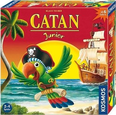 KOSMOS 697495 Catan Junior, Brettspiel für Kinder ab 6 Jahre