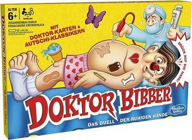 Hasbro B2176398 Dr. Bibber - Das Duell Der Ruhigen Hände, klassisches Spiel