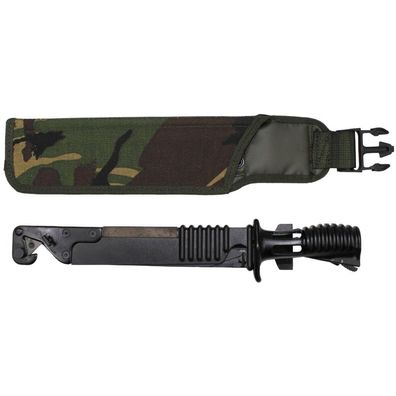 Brit. Bajonett, SA80, schwarz, Scheide, Tasche DPM