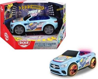 Dickie Toys - Mercedes-Benz E-Klasse Beat Spinner (23,5 cm) - tanzendes Streets