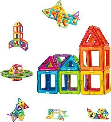 Condis Magnetische Bausteine 42tlg Magnetspielzeug Magnetbausteine Magnet Kinder