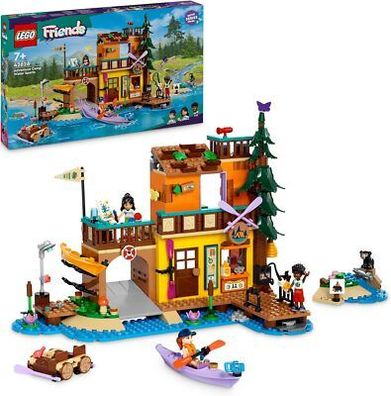LEGO Friends Abenteuercamp mit Kayak, Bau-Spielzeug für Kinder, Bauset, 628-tlg