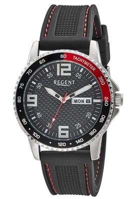 Regent Herrenuhr 10 Bar Schwarz F-1650