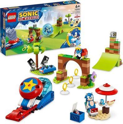 LEGO Sonic The Hedgehog Sonics Kugel-Challenge Set, Baubares Spiel mit 3 Figuren