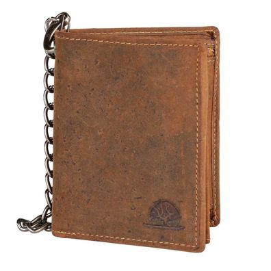 Greenburry Kombibörse Kette 1796A-S, braun, Herren
