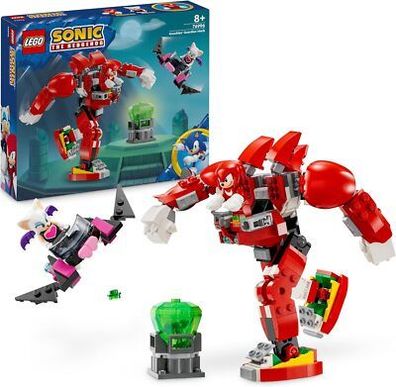 LEGO Sonic The Hedgehog Knuckles‘ Wächter-Mech, Actionfigur-Spielzeug für Jungen