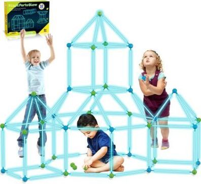 140 teiliges DIY Kinder Konstruktions-Spielzeug, Outdoor Spielzeug Kreativ Set