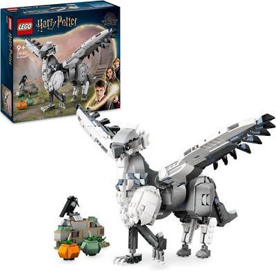 LEGO Harry Potter Hippogreif Seidenschnabel, Fabelwesen-Spielzeug zum Sammeln
