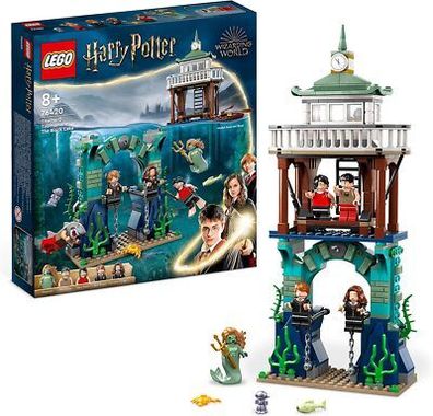 LEGO 76420 Harry Potter Trimagisches Turnier: Der Schwarze See, Feuerkelch, Bau