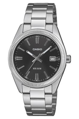 Casio Quarz-Armbanduhr in Unisexgröße Schwarz UTP-1302PD-1AVEF