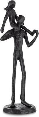 Geschenk von Tochter für Vatertag Vater Tochter Eisen Figur 23cm Skulptur