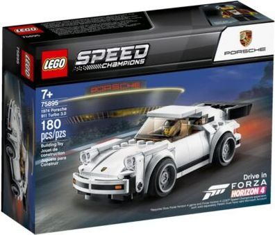 LEGO Speed Champions 1974 Porsche 911 Turbo 30 75895, Rennauto Sportwagen Kinder