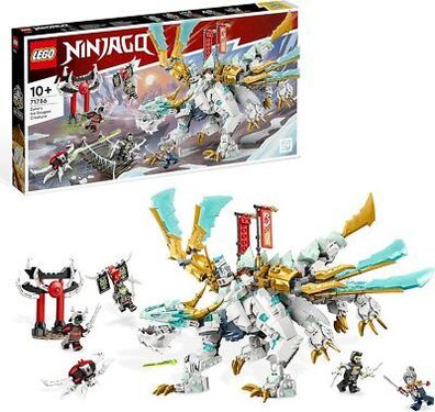 LEGO Ninjago Zanes Eisdrache, Bau- und Spiel-Set mit Spielzeugdrachen, Spielzeug