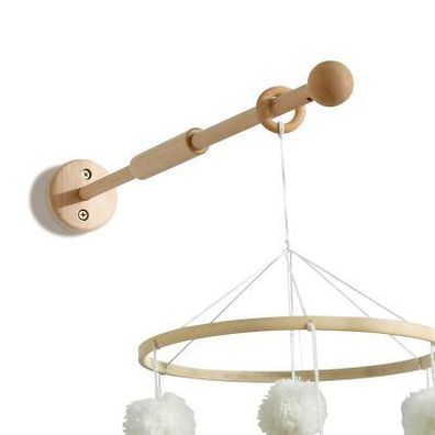 Promise Babe Baby Mobile Halterung Holz für Wand Montage, Babyzimmer, Spielzeug