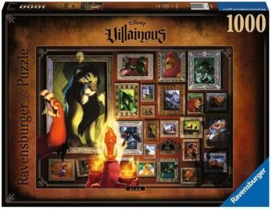 Ravensburger Puzzle 16524 - Scar - 1000 Teile Disney Villainous Puzzle, Kinder